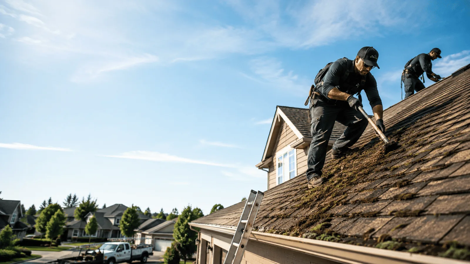Roof Moss Removal in Yeoman, IN near me